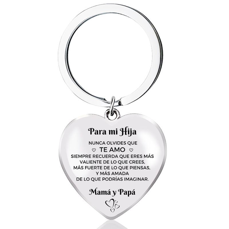 Wholesale Stainless Steel Town Store Treasure Bingba Cup Spanish Love Pendant Keychain